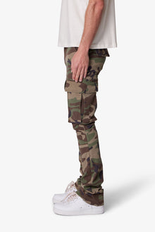 X516 Skinny Stacked Cargo Denim | Camo