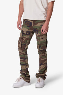 X516 Skinny Stacked Cargo Denim | Camo