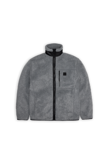 Yermo Fleece Jacket | Dark Grey Melange