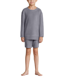 Youth | MC Brushed Fleece Cargo Short | Coal