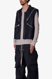 Zip Lock Vest | Black