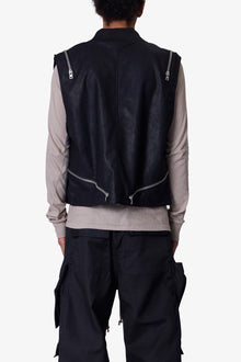 Zip Lock Vest | Black