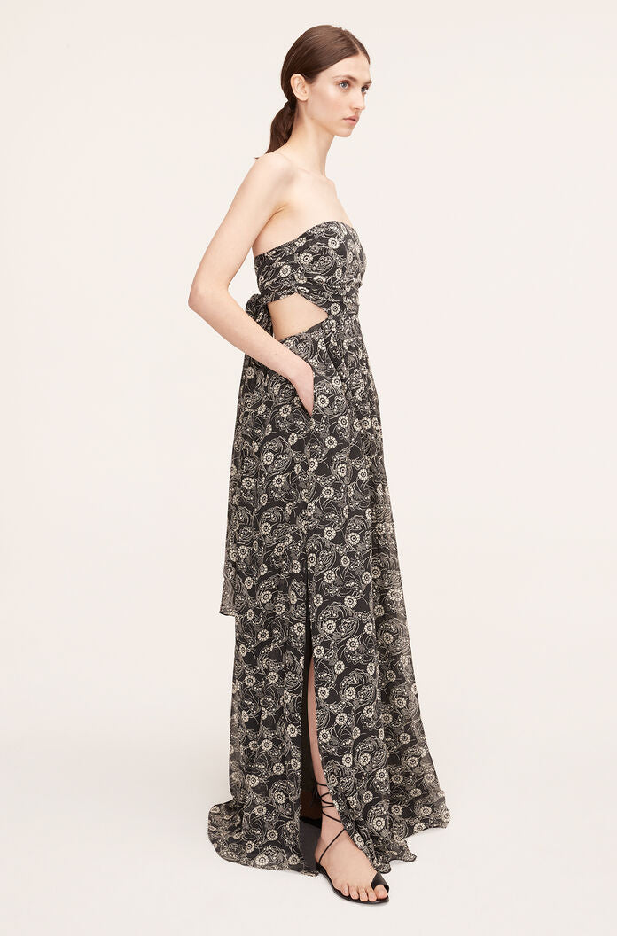 Monarch Fleur Whisper Front Dress | Monarch Fleur Black Combo