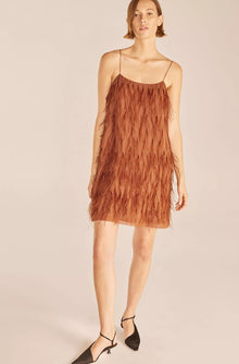 Feather Dress | Copper