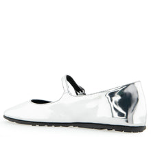 Perry | Silver Mirror Faux Leather
