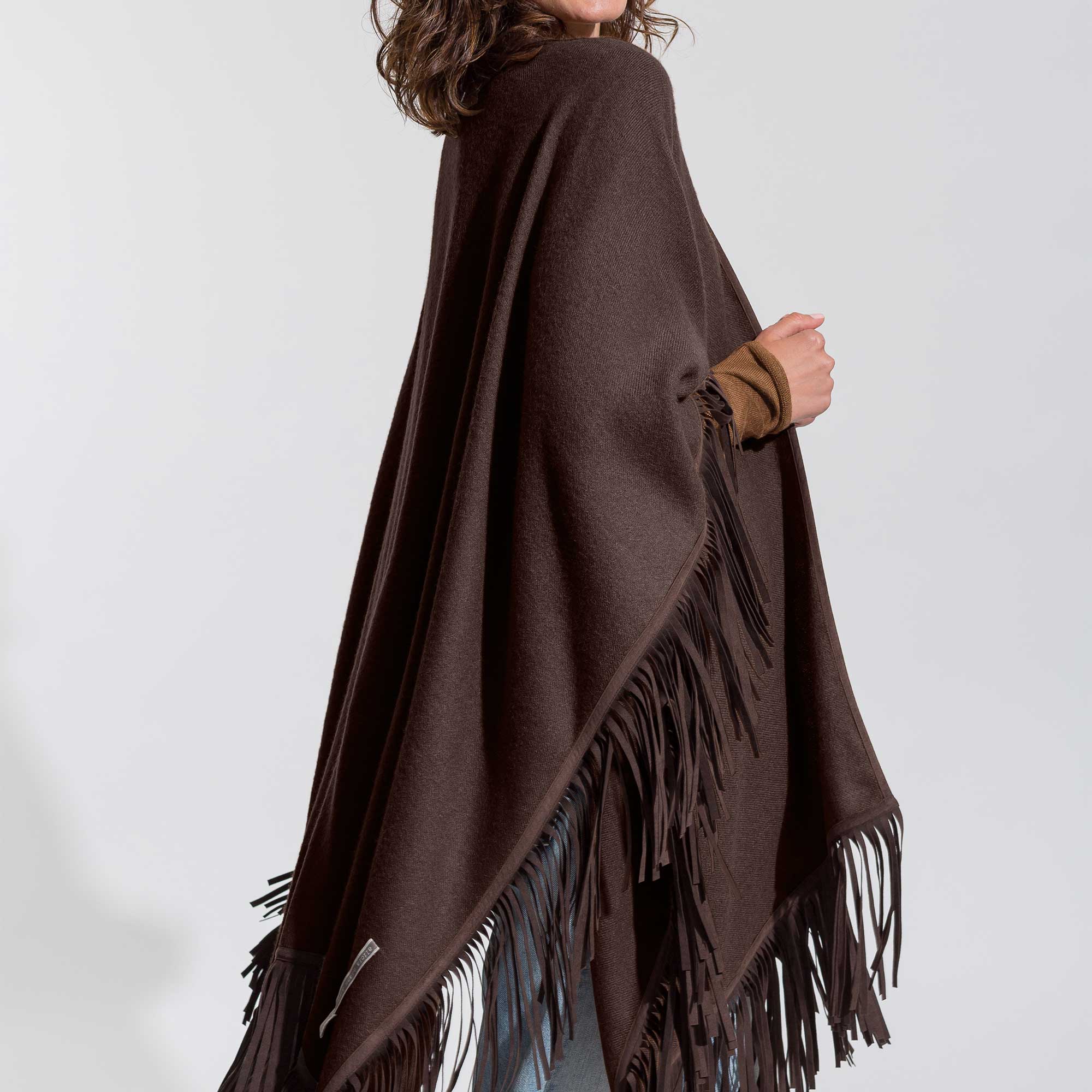 Women | Santa Fe Cape | Maroon
