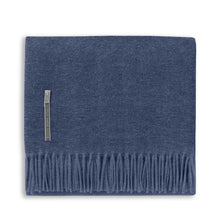 Patmos Throw | Denim Blue