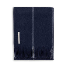 Notting Hill Throw | Navy / Ivory