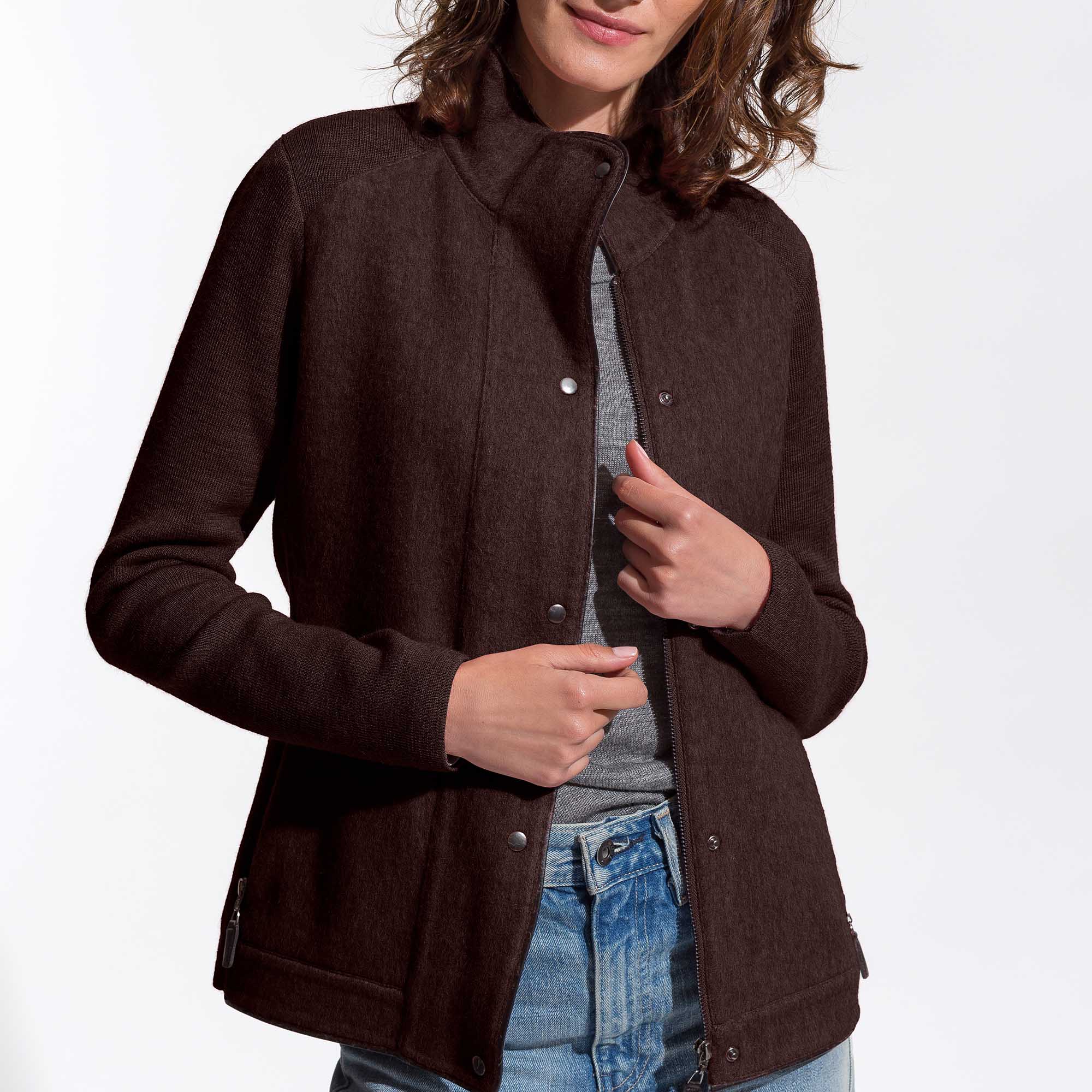 Women | Gia Jacket | Maroon