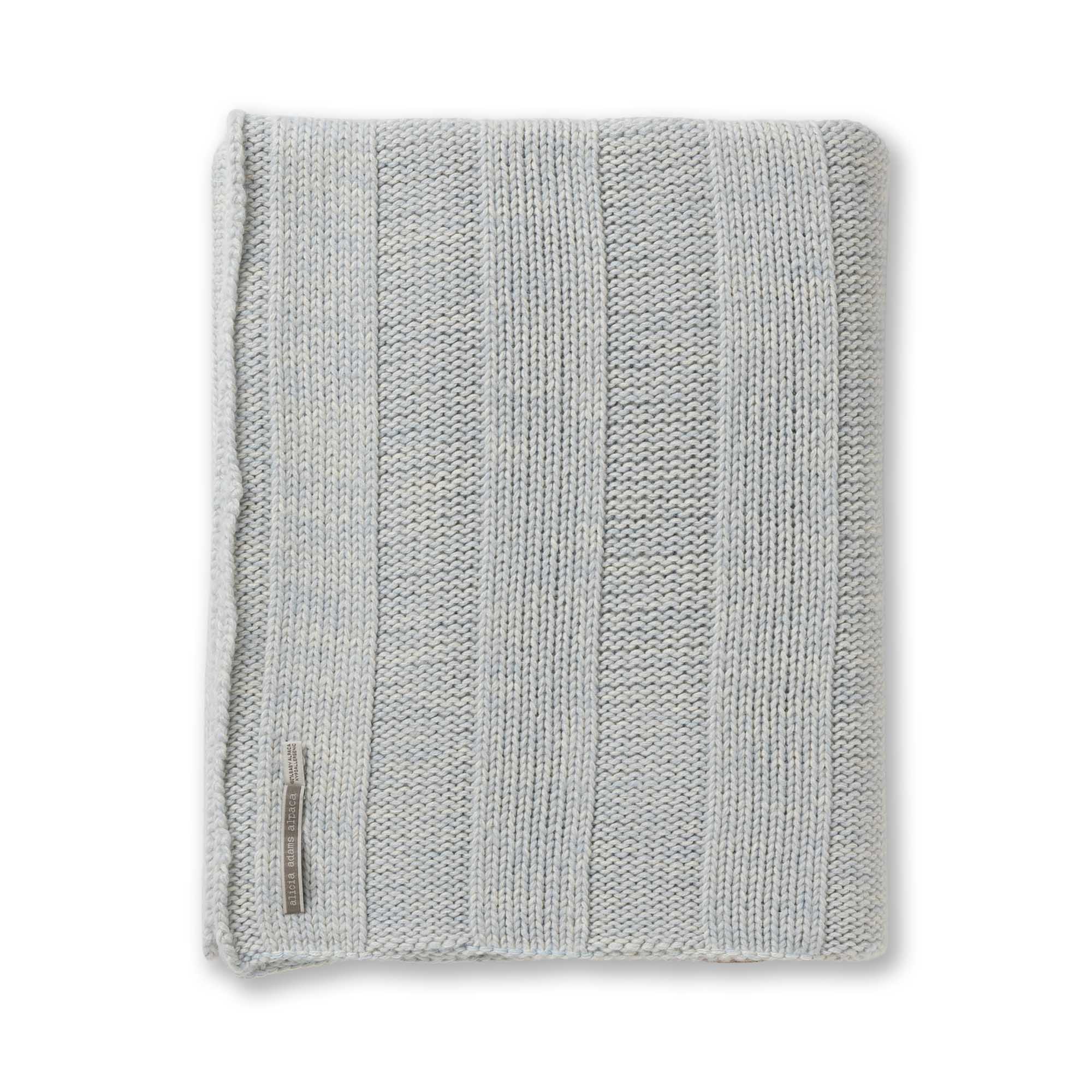 Gramercy Throw | Spa Blue