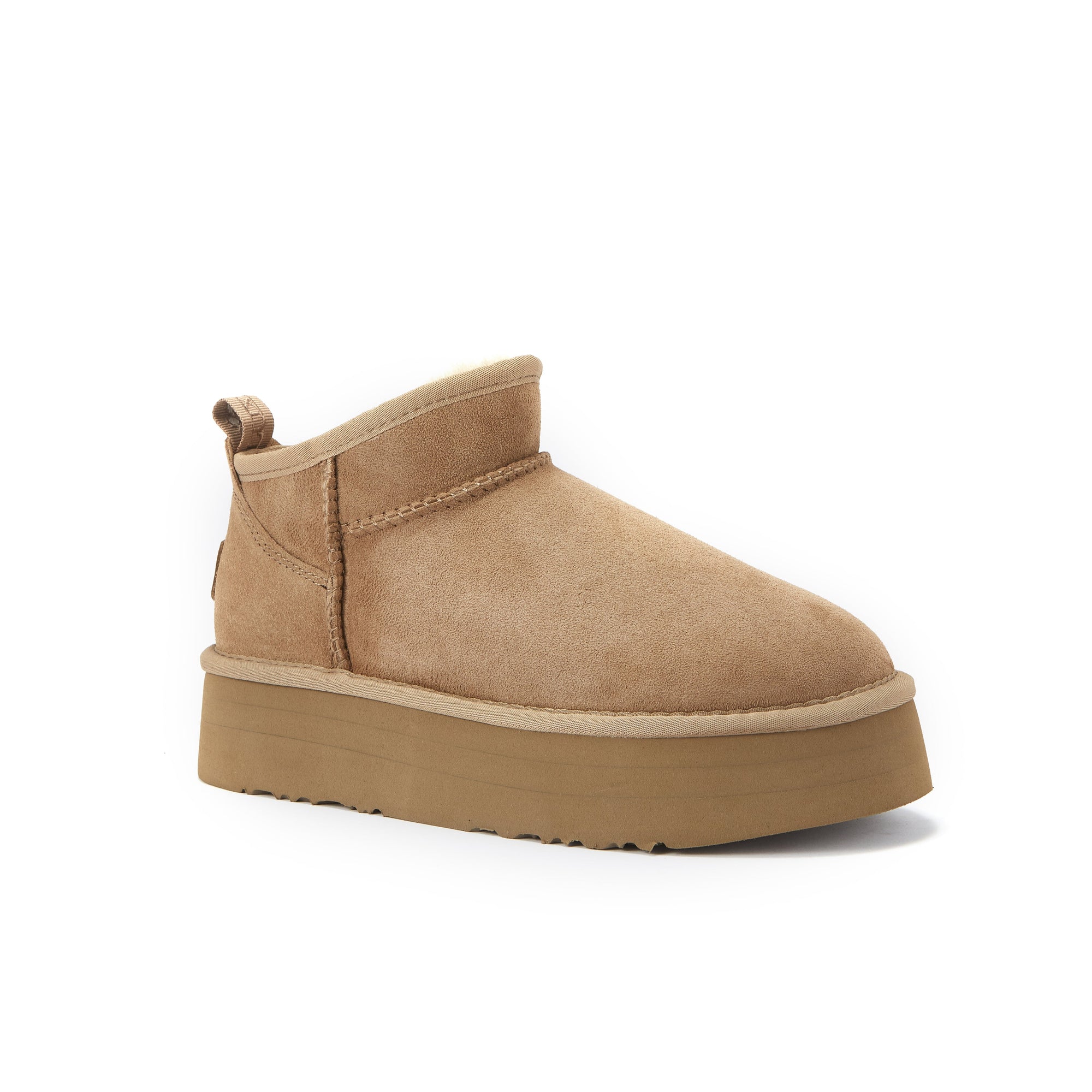 COSY ULTRA SHORT PLATFOAM TAUPE - Australia Luxe Collective