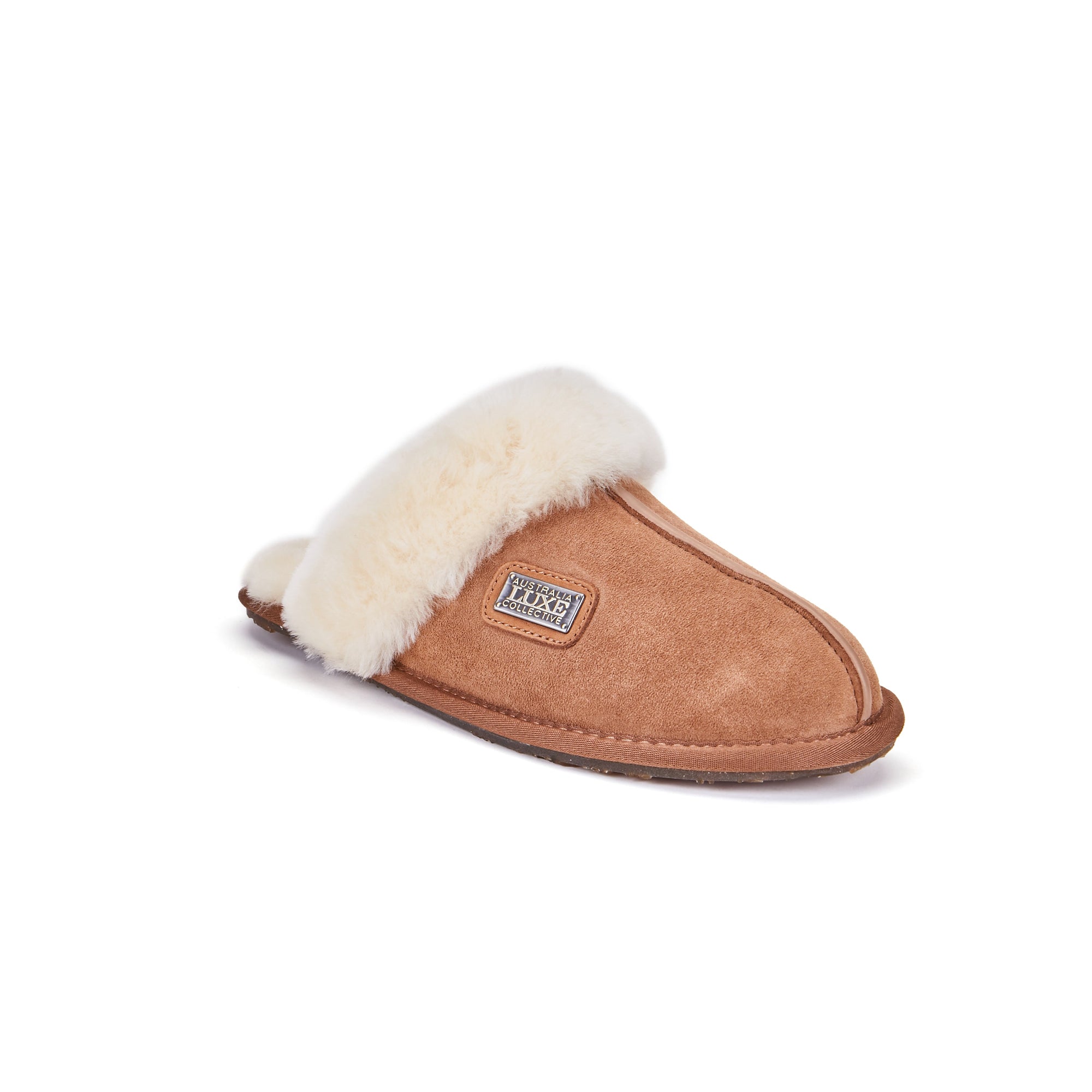 CLOSED MULE CHESTNUT - Australia Luxe Collective