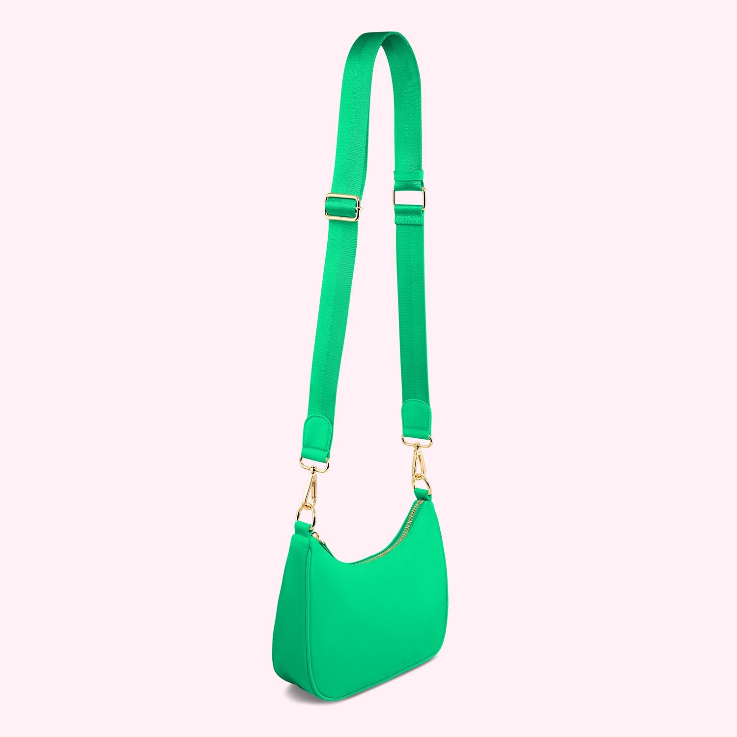 Curved Crossbody Bag | Avocado