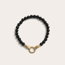 Snake Beaded Bracelet | 14K Yellow Gold Vermeil | Multi