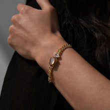Deep Sea Black Mother of Pearl Bracelet | Sterling Silver