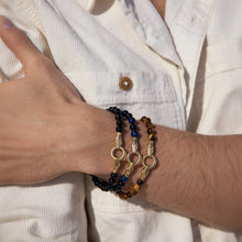 Snake Beaded Bracelet | Sterling Silver | Multi