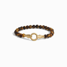 Snake Beaded Bracelet | 14K Yellow Gold Vermeil | Multi