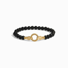 Snake Beaded Bracelet | 14K Yellow Gold Vermeil | Multi