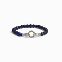 Snake Beaded Bracelet | Sterling Silver | Multi