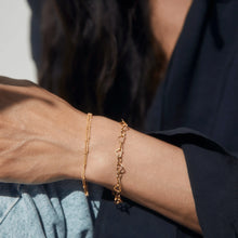 Double Wrap Saturn Bracelet | Sterling Silver