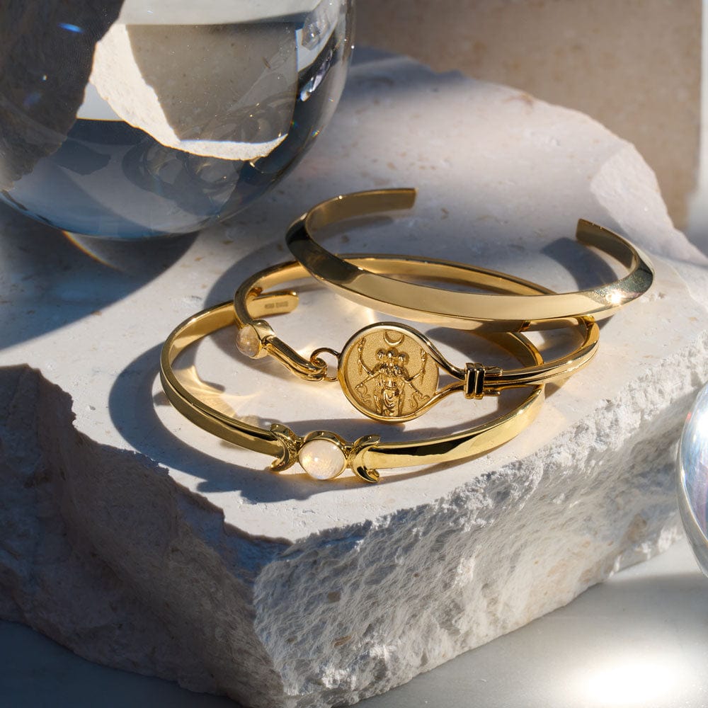 Goddess Cuff Bracelet | Sterling Silver
