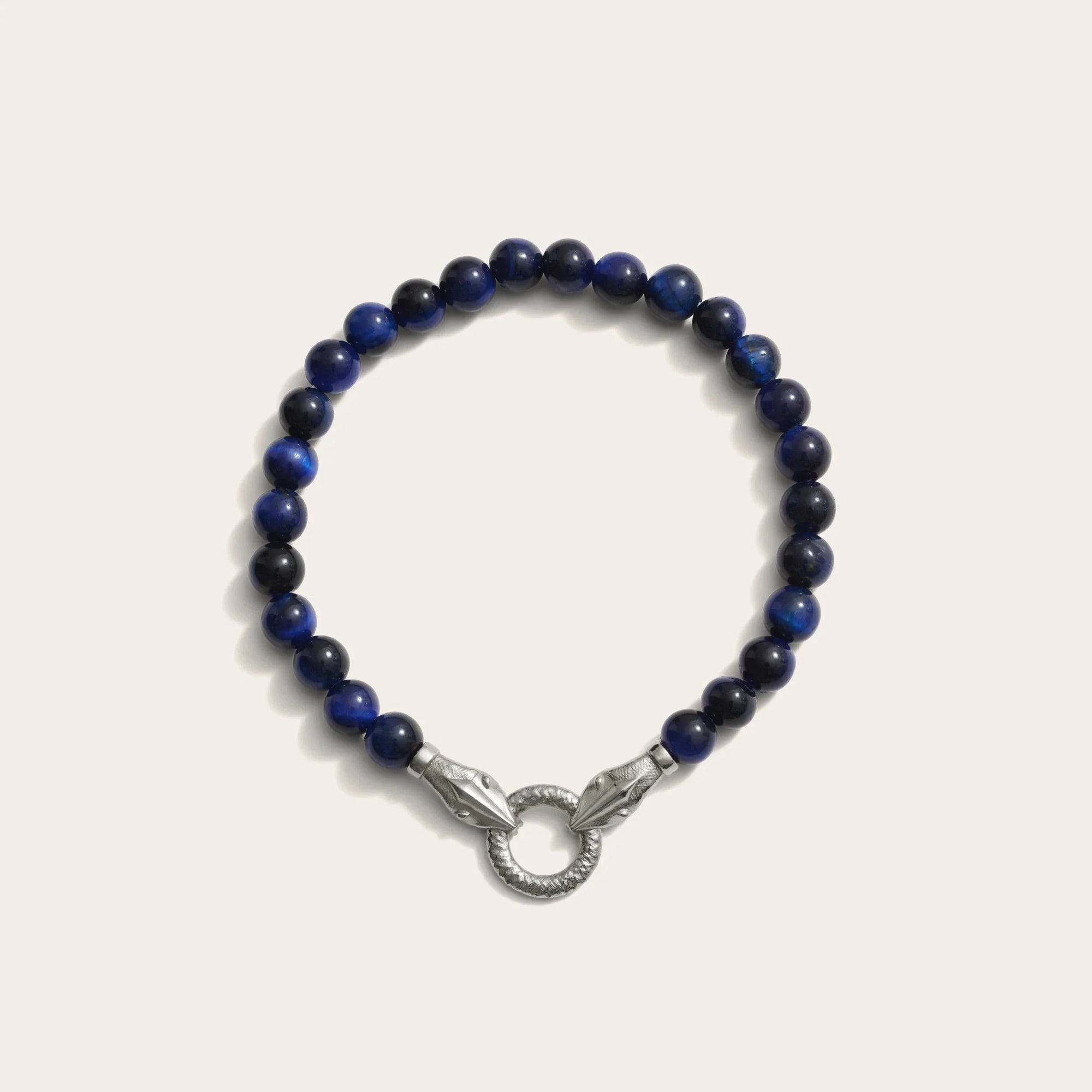 Snake Beaded Bracelet | Sterling Silver | Multi