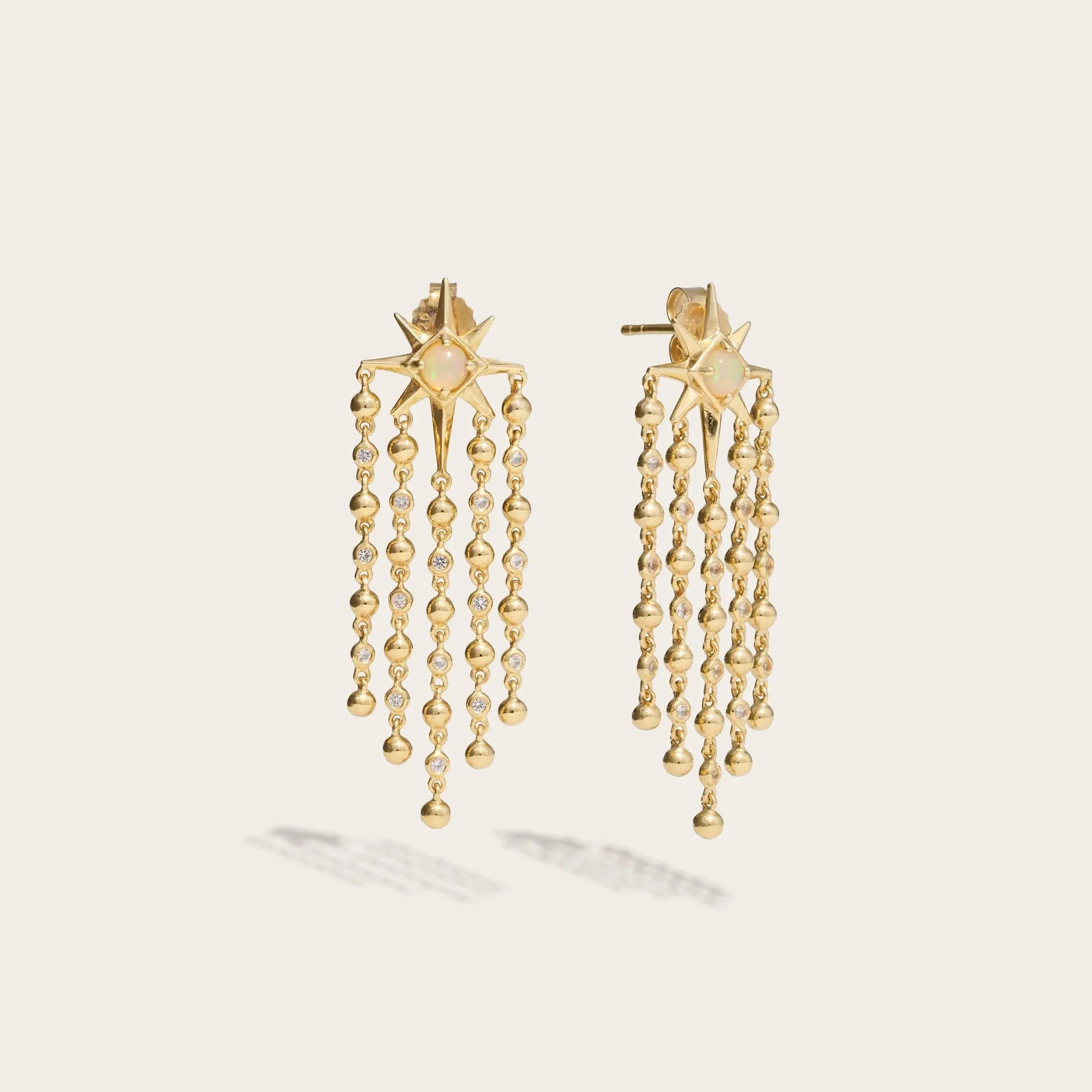 Falling Star Earrings | 14K Yellow Gold Vermeil