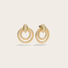 Snake Doorknocker Earrings | 14K Yellow Gold Vermeil