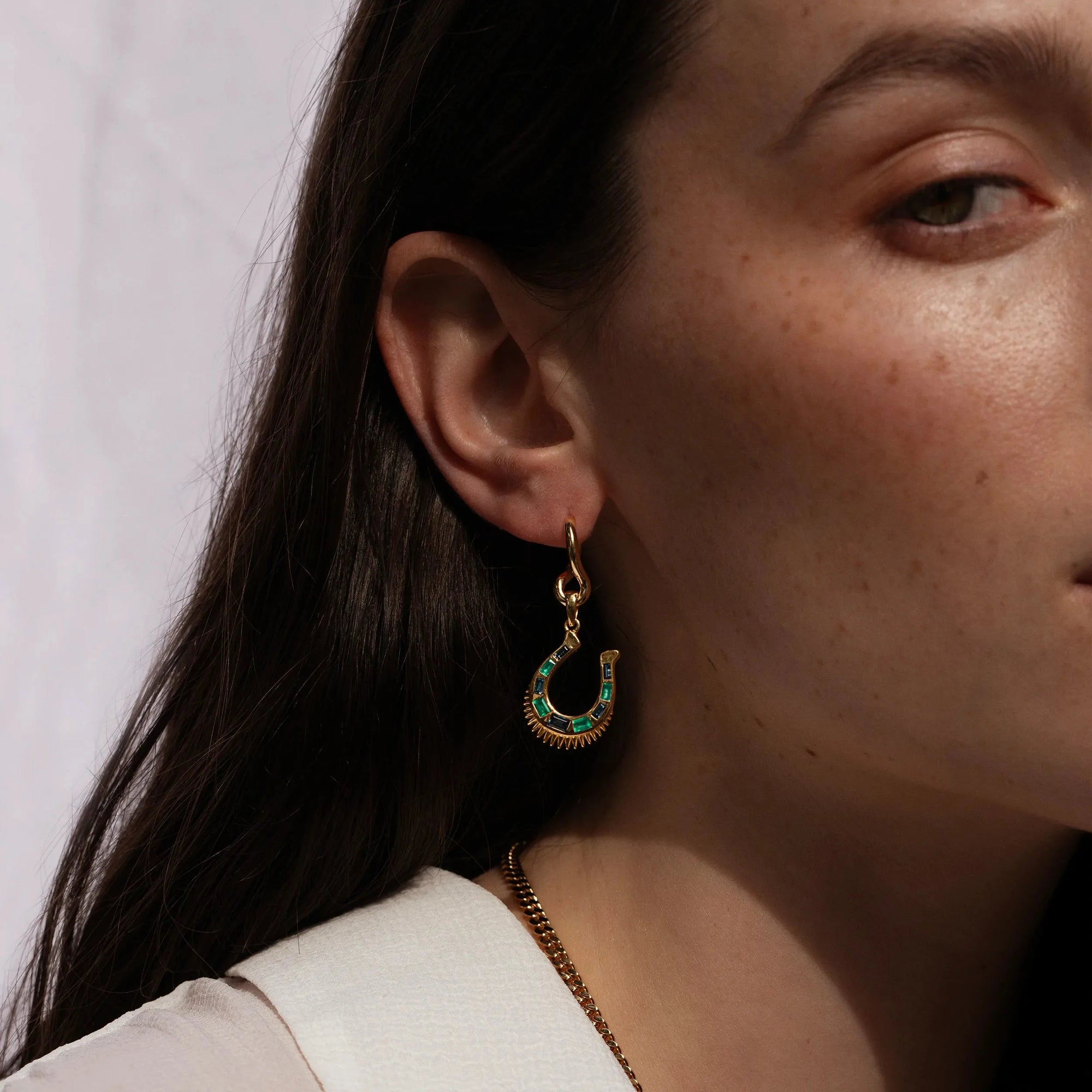 Lucky Charm Earrings | 14K Yellow Gold Vermeil