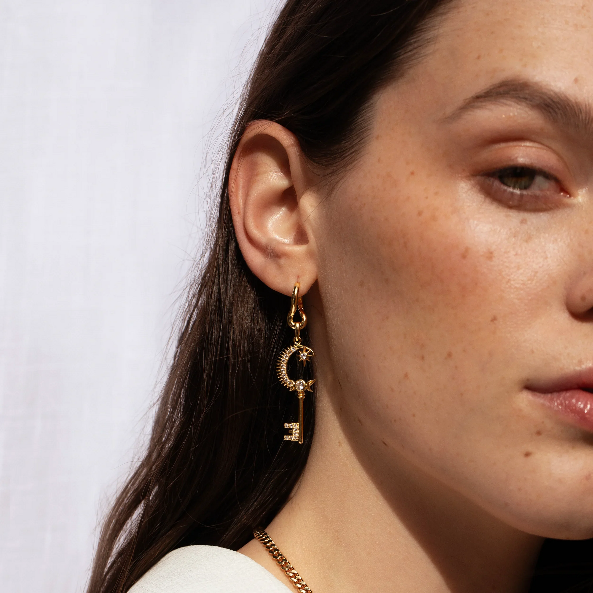 Lucky Charm Earrings | 14K Yellow Gold Vermeil