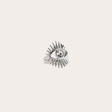 Evil Eye Ear Cuff | Sterling Silver