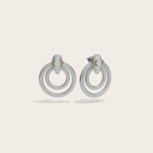 Snake Doorknocker Earrings | Sterling Silver