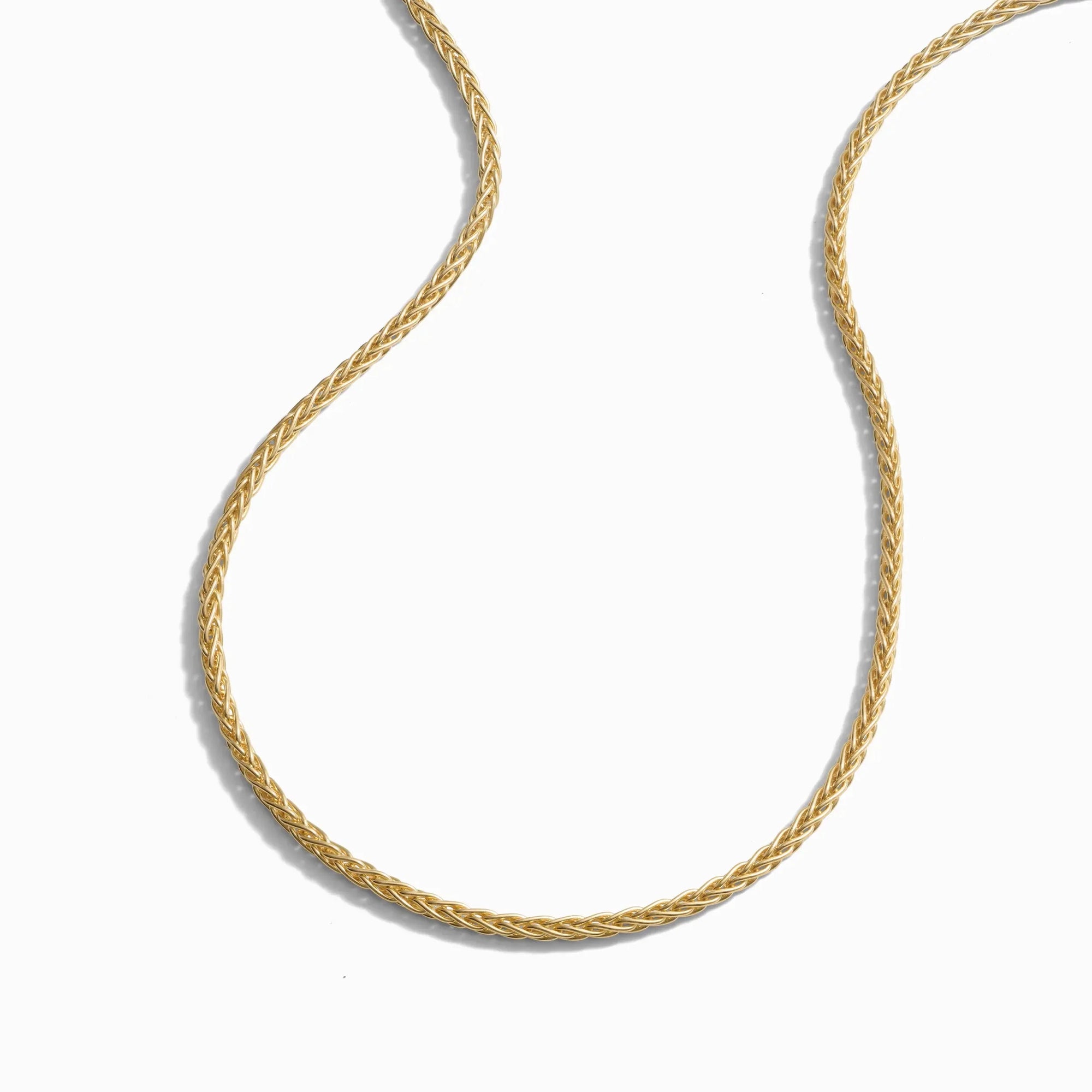 Wheat Chain | 14K Yellow Gold Vermeil