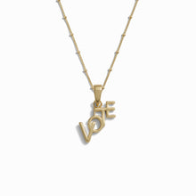 Vote Necklace | 14K Yellow Gold Vermeil