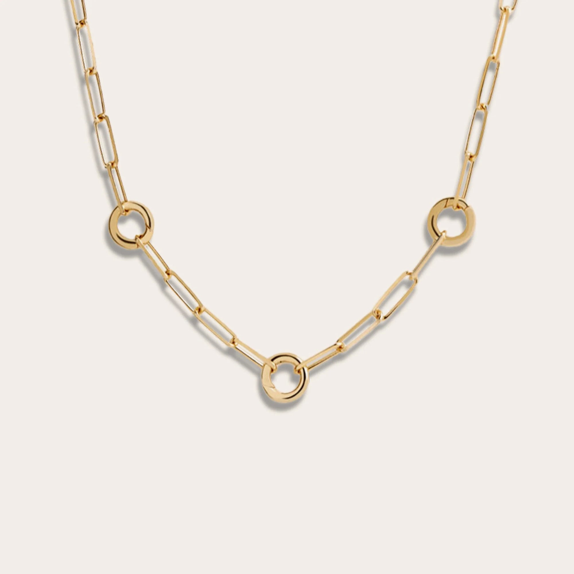 Convertible Charm Collector Necklace | 14K Yellow Gold Vermeil