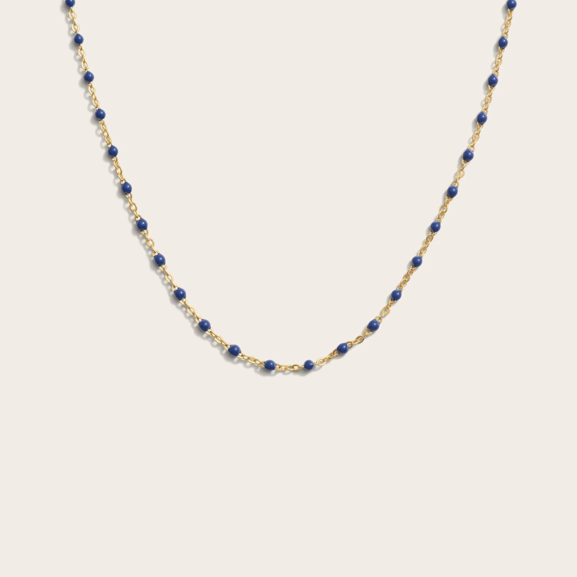 Pop Of Color Necklace | 14K Yellow Gold Vermeil