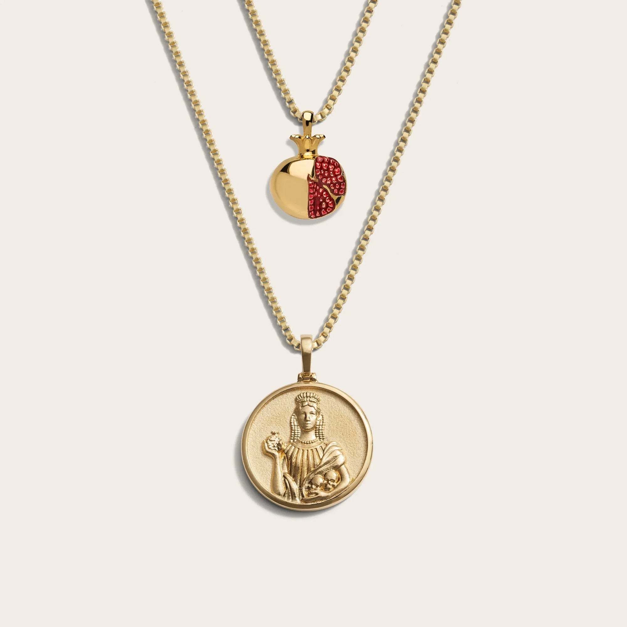 Promise of Spring Necklace Set | 14K Yellow Gold Vermeil