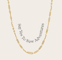 Affirmation Necklace | 14K Yellow Gold Vermeil