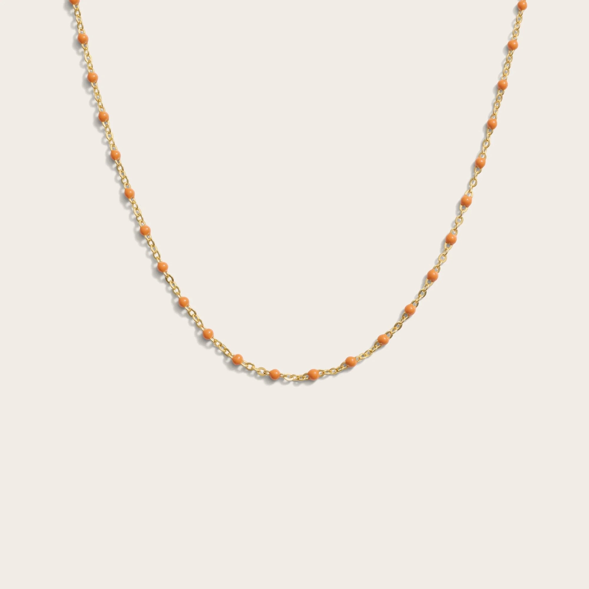 Pop Of Color Necklace | 14K Yellow Gold Vermeil