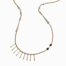 Long Boho Necklace | 14K Yellow Gold Vermeil