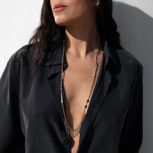 Long Boho Necklace | 14K Yellow Gold Vermeil