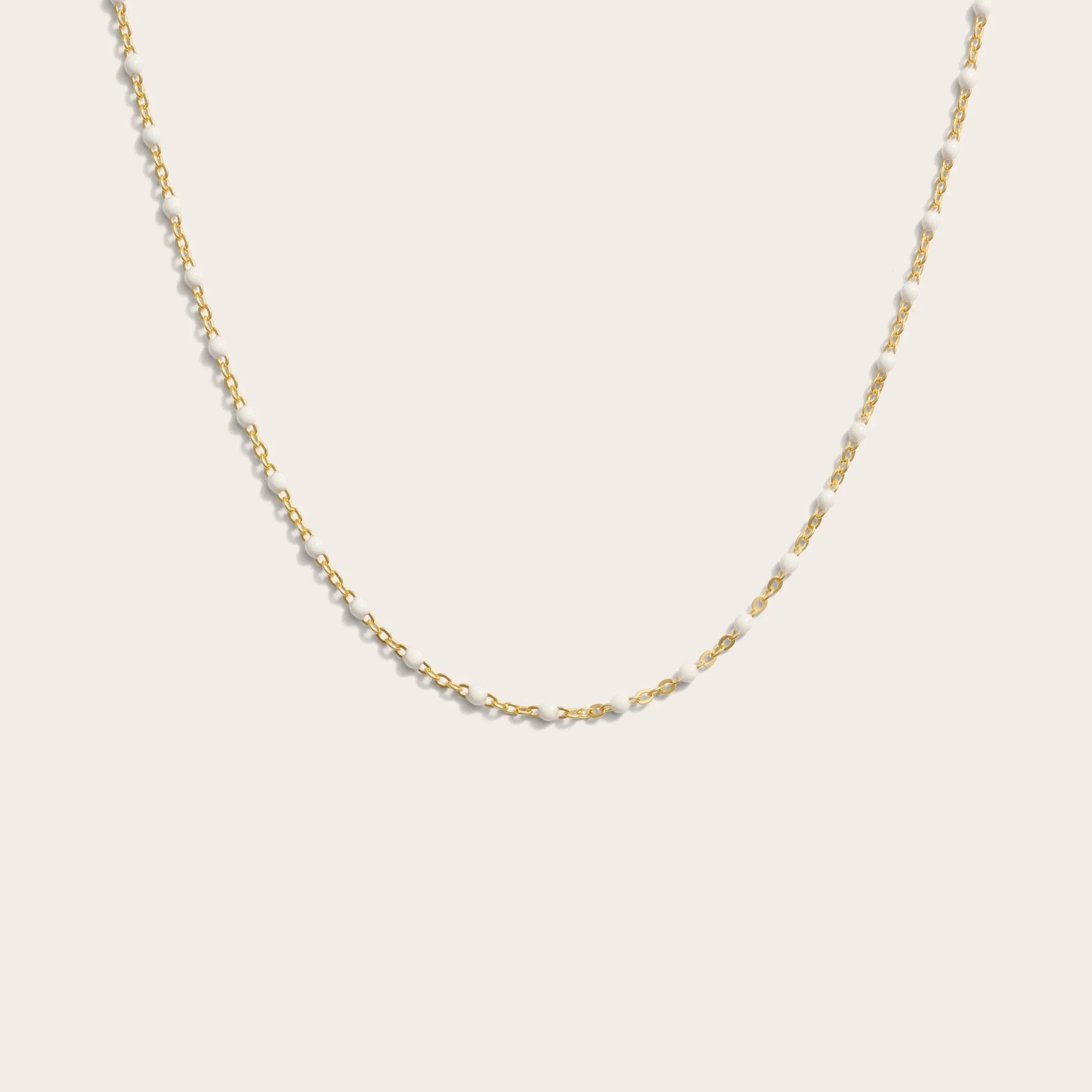 Pop Of Color Necklace | 14K Yellow Gold Vermeil