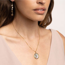 Celestial Mother of Pearl Necklace | Sterling Silver