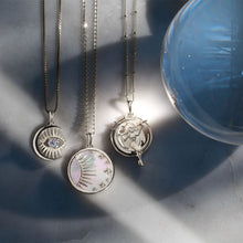 Celestial Mother of Pearl Necklace | Sterling Silver