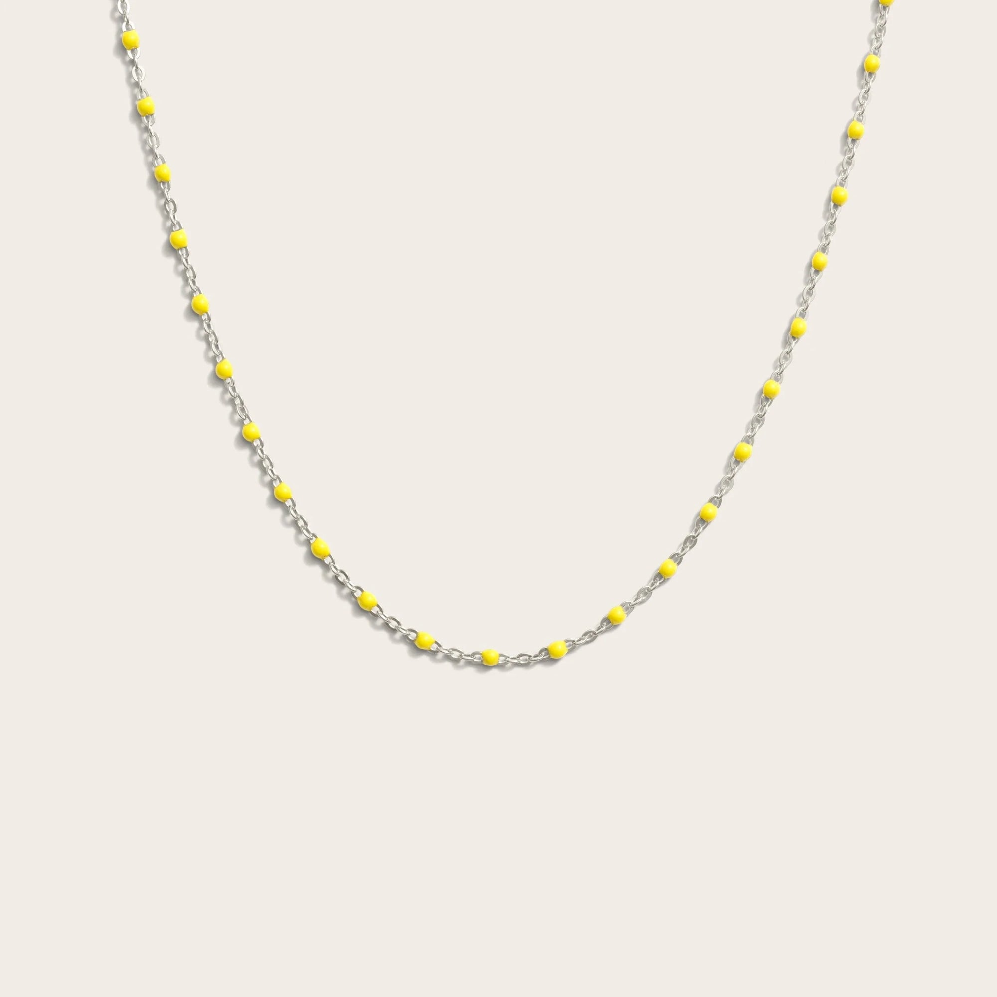 Pop Of Color Necklace | 14K Yellow Gold Vermeil