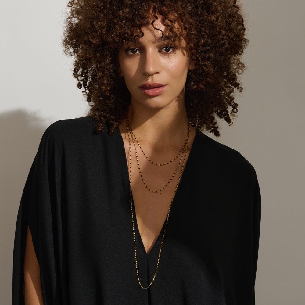 Pop Of Color Necklace | 14K Yellow Gold Vermeil