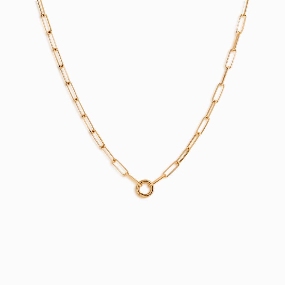 Convertible Charm Collector Necklace | 14K Yellow Gold Vermeil