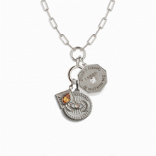 Cosmic Affirmation Charm Necklace | Sterling Silver | Multi