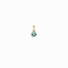 Gemstone Necklace | 14K Yellow Gold Vermeil | Multi