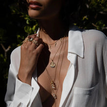Infinity Snake Charm Lariat | 14K Yellow Gold Vermeil